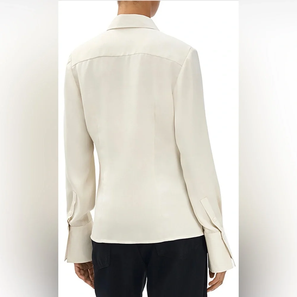 Rag & Bone Ivory Venus Blouse in Ivory - Picture 4 of 9